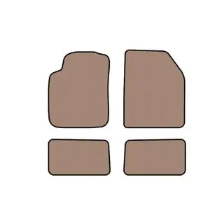 Rubber Floor Mats Carsuit (Beige) photo 1