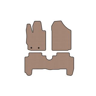 Rubber floor mats Carsuit (HB, 5-door, beige) Toyota Yaris 2006-2011 photo 1