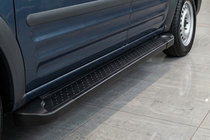 Ford Connect 2006–2009 Side Steps Allmond Black (2 pcs, Aluminum) photo 1