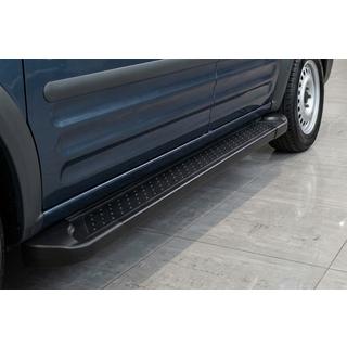 Side Steps Allmond Black (2 pcs, Aluminum) Ford Connect 2006–2009 photo 1