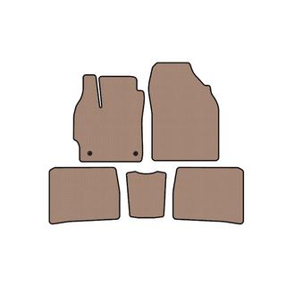 Rubber Floor Mats Carsuit (LB, Beige) Toyota Prius 2009-2015 photo 1