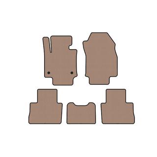 Rubber Floor Mats Carsuit (Beige) Toyota Rav 4 2019–2025 photo 1