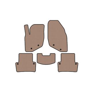 Rubber Floor Mats Carsuit (Beige)