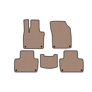 Rubber floor mats Carsuit (2 rows, beige) Volvo XC90 2015- photo 1