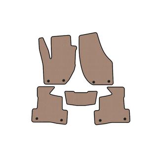 Rubber floor mats Carsuit (2016+, HB, beige) Volvo V40 2012- photo 1