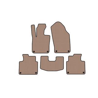 Rubber floor mats Carsuit (SD, short wheelbase, beige) Volvo S90/V90 2016- photo 1