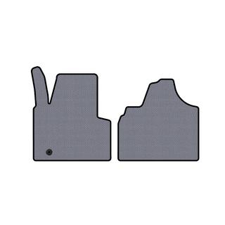 Rubber Floor Mats Carsuit (Gray) Citroen Jumpy 2007–2017 photo 1