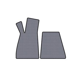 Rubber Floor Mats Carsuit (Roadster, Gray) Smart 1998-2007 photo 1