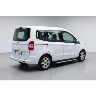 Side Steps Line (2 pcs, Aluminum) Ford Courier 2014-2023 photo 1