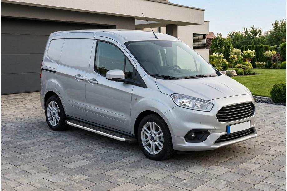 Ford Courier 2014-2023 Side Steps Fullmond (2 pcs, aluminum) Image
