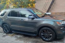 Ford Explorer 2011-2019 Side Steps Allmond Black (2 pcs, Aluminum) photo 5
