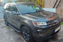 Ford Explorer 2011-2019 Side Steps Allmond Black (2 pcs, Aluminum) photo 1