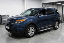 Ford Explorer 2011-2019 Side Steps Line (2 pcs, Aluminum) photo 1