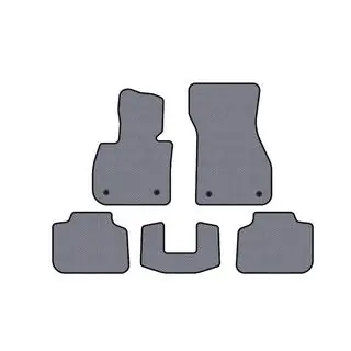 Rubber Floor Mats Carsuit (Gray) photo 1