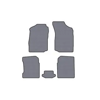 Rubber Floor Mats Carsuit (Gray) photo 1