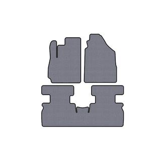 Rubber Floor Mats Carsuit (2 Rows, Grey) photo 1