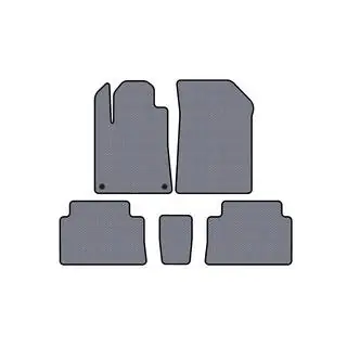 Rubber Floor Mats Carsuit (Gray) photo 1