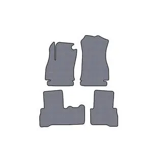 Rubber Floor Mats Carsuit (Gray) photo 1