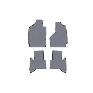 Rubber floor mats Carsuit (2002-2009, gray) photo 1