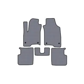 Rubber Floor Mats Carsuit (Gray) photo 1