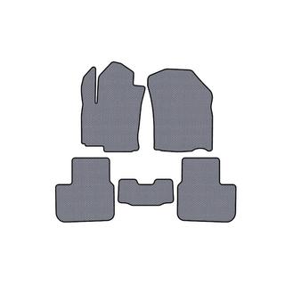 Rubber Floor Mats Carsuit (HB, Grey) photo 1