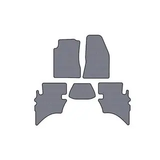 Rubber Floor Mats Carsuit (Gray) photo 1