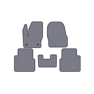 Rubber Floor Mats Carsuit (Gray) Ford Connect 2014-2021 photo 1