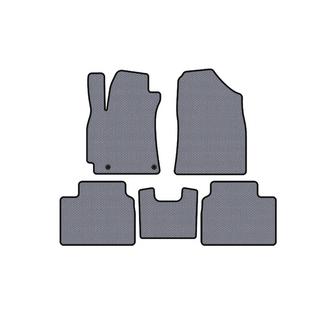 Rubber Floor Mats Carsuit (SD, Gray) Hyundai Elantra (CN7) 2020- photo 1