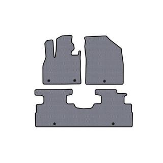 Rubber floor mats Carsuit (2 rows, 7-seater, gray) Hyundai Palisade 2018-2025 photo 1