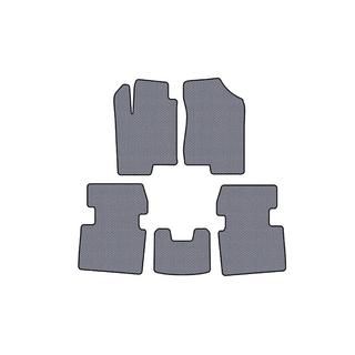 Rubber Floor Mats Carsuit (Gray) Hyundai Sonata NF 2004-2009 photo 1