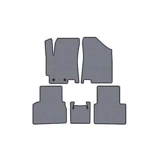 Rubber Floor Mats Carsuit (Gray) photo 1