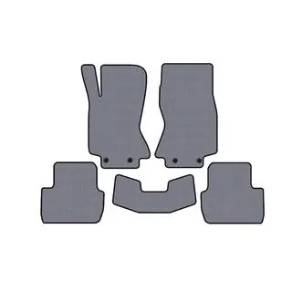 Rubber Floor Mats Carsuit (Gray) photo 1