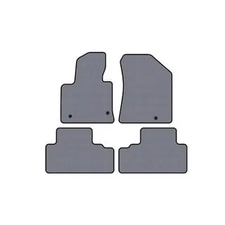 Rubber Floor Mats Carsuit (Gray) photo 1
