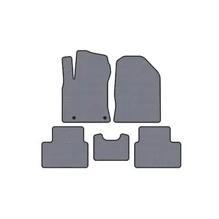 Rubber Floor Mats Carsuit (Gray) photo 1