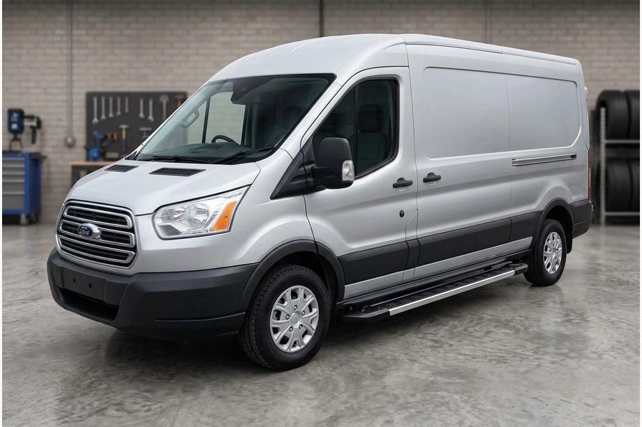 Ford Transit 2014- Side Steps RedLine V1 (2 pcs, Aluminum) Image