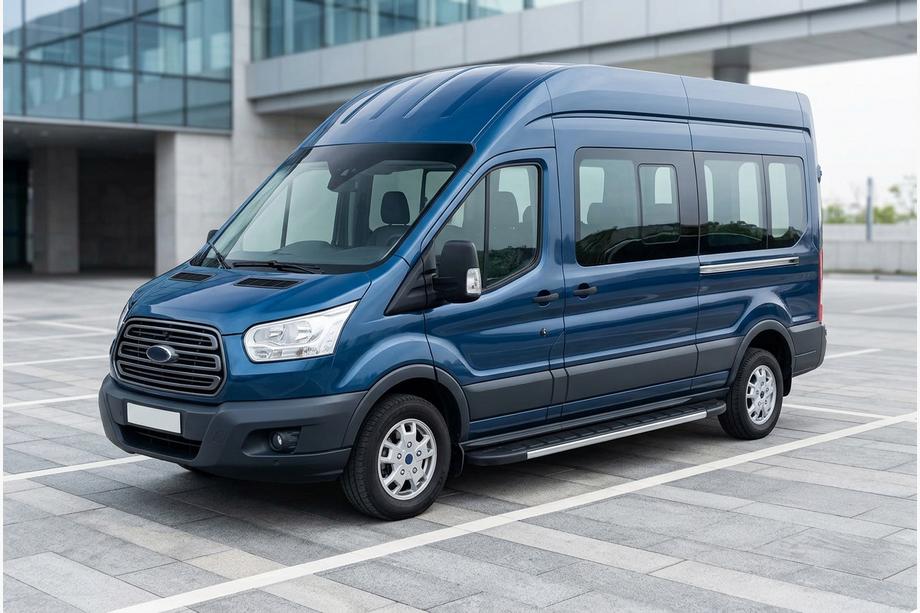 Ford Transit 2014- Side Steps Duru (2 pcs, Aluminum) Image