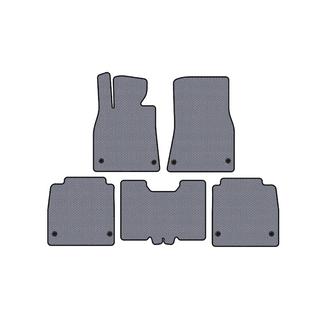 Rubber floor mats Carsuit (2007-2010, SD, Long wheelbase, grey) Lexus LS 2007-2017 photo 1