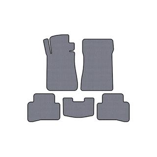 Rubber Floor Mats Carsuit (SD, Gray) Mercedes C-class W202 1993-2001 photo 1