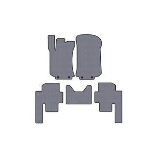 Rubber Floor Mats Carsuit (2 Rows, Grey) Mercedes R-class W251 2005-2017 photo 1