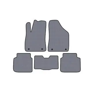 Rubber Floor Mats Carsuit (Gray)