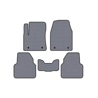 Rubber Floor Mats Carsuit (HB, Grey)