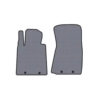 Rubber Floor Mats Carsuit (Coupe, Grey) Nissan 370Z 2008-2021 photo 1