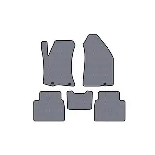 Rubber Floor Mats Carsuit (SD, Gray) Nissan Altima 2012-2018 photo 1