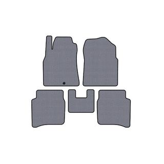 Rubber Floor Mats Carsuit (SD, Gray) Nissan Primera P12 2002–2007 photo 1