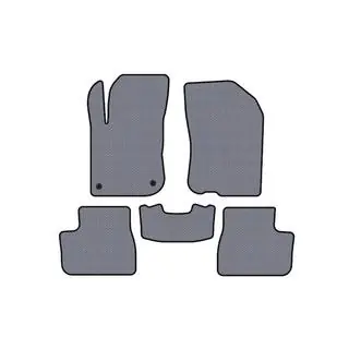 Rubber Floor Mats Carsuit (Gray) photo 1
