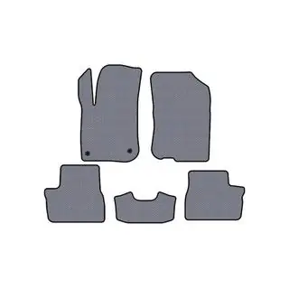 Rubber floor mats Carsuit (HB, 5-door, grey) photo 1