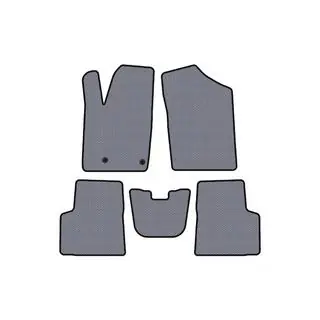 Rubber Floor Mats Carsuit (Gray) photo 1