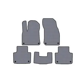 Rubber Floor Mats Carsuit (Gray) photo 1