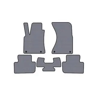 Rubber floor mats Carsuit (2014-2018, gray) photo 1
