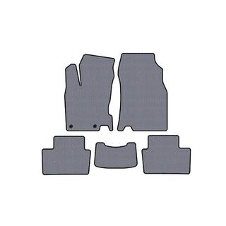 Rubber Floor Mats Carsuit (2015-2018, Gray) Renault Kadjar 2015-2022 photo 1